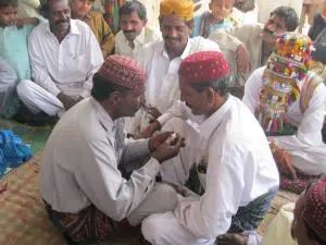 This is Marwari Custum Culture picture